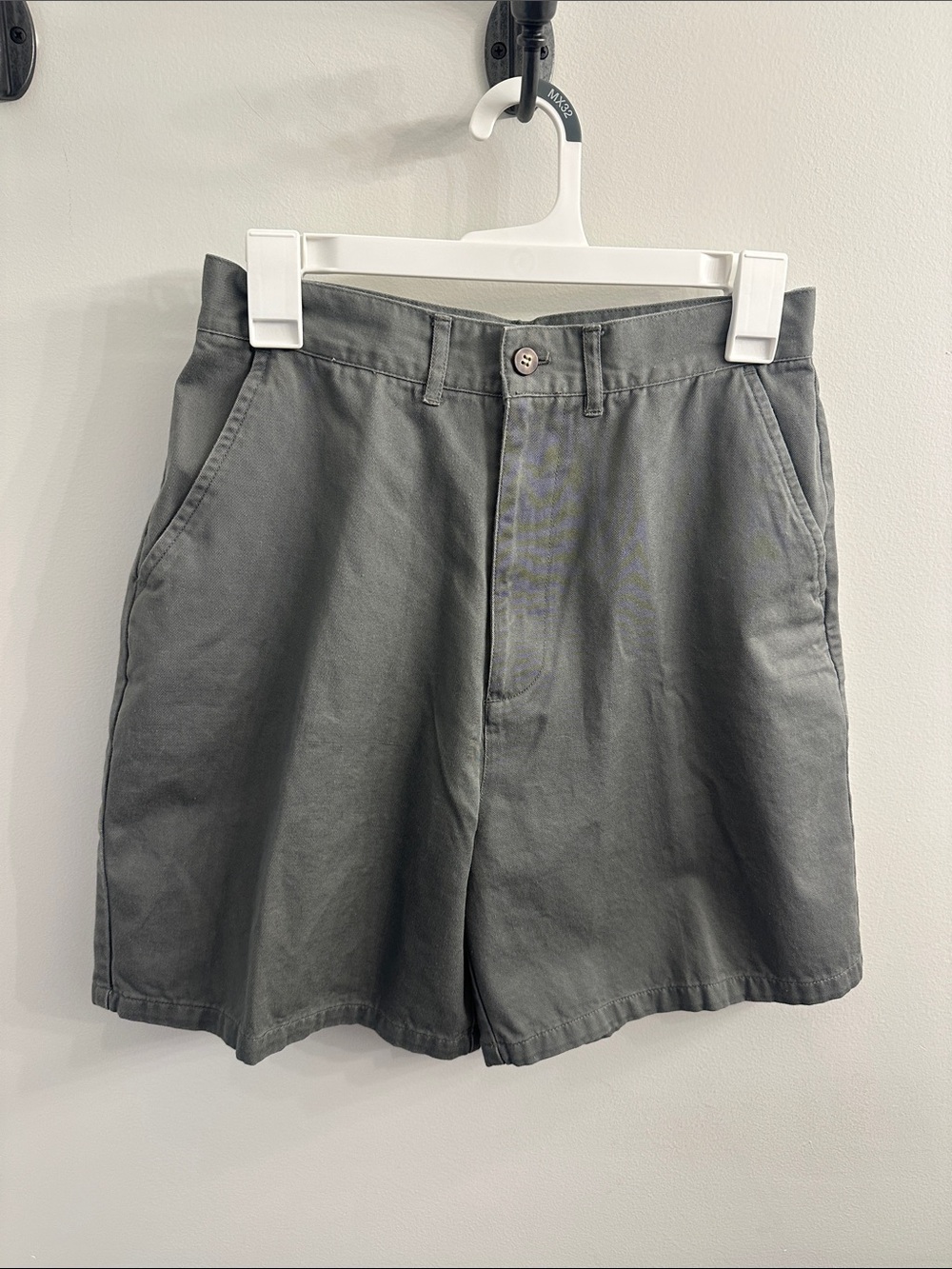 Pasts Women's Vintage 100% Cotton Shorts - Gray SZ 8